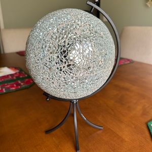 Mosaic Style Glass Globe